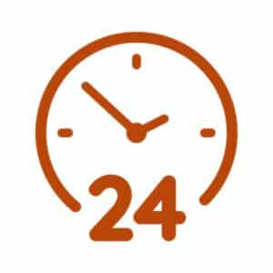 klok 24 uur time management of zelfmanagement